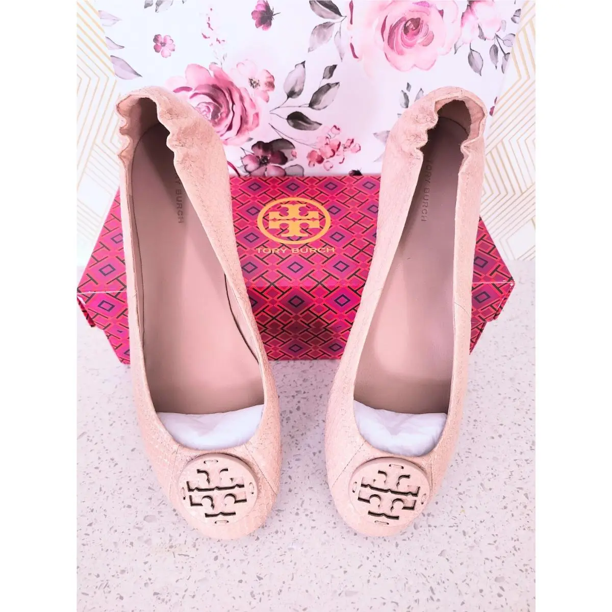 Tory Burch shoes - Tory Burch Minnie - Minnie - meadow sweet 3