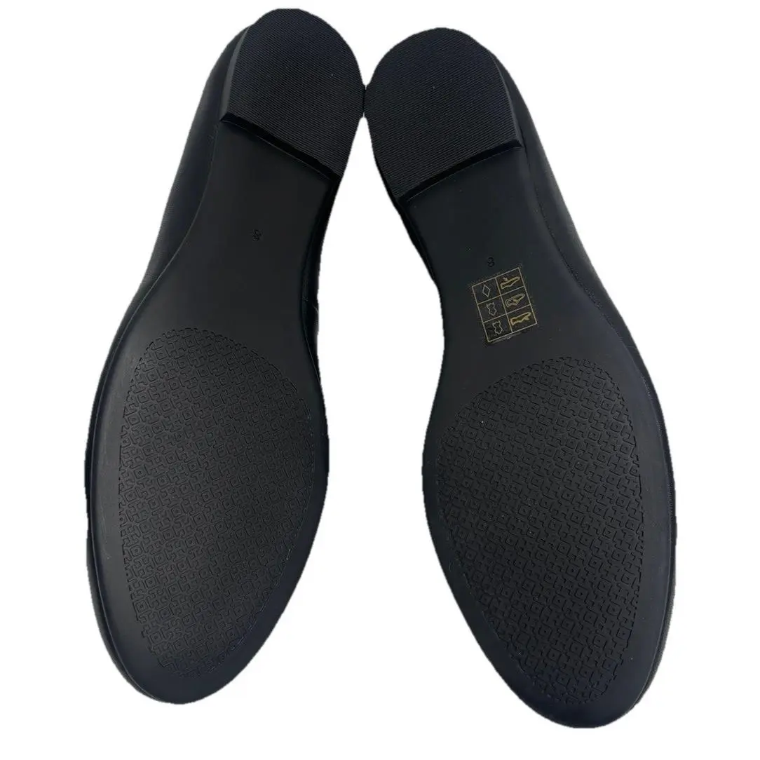 Tory Burch shoes - Tory Burch Benton 2 Ballet Flat - Black (UPC: 192485330458) 8