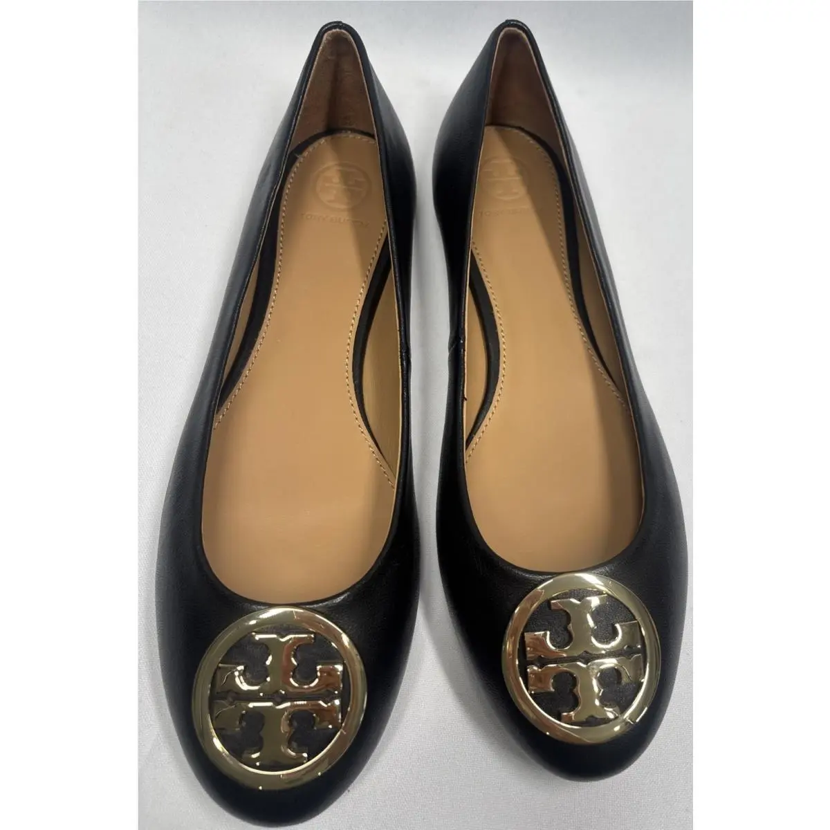 Tory Burch shoes - Tory Burch Benton 2 Ballet Flat - Black (UPC: 192485330458) 10