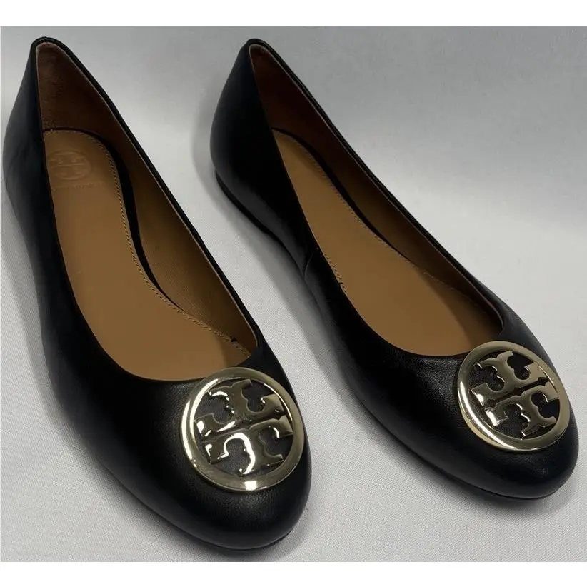 Tory Burch shoes - Tory Burch Benton 2 Ballet Flat - Black (UPC: 192485330458) 7