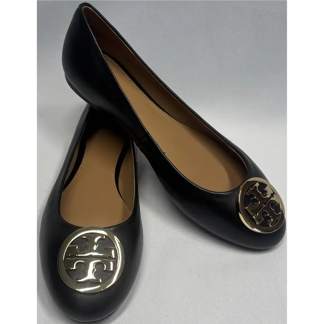 Tory Burch shoes - Tory Burch Benton 2 Ballet Flat - Black (UPC: 192485330458) 6