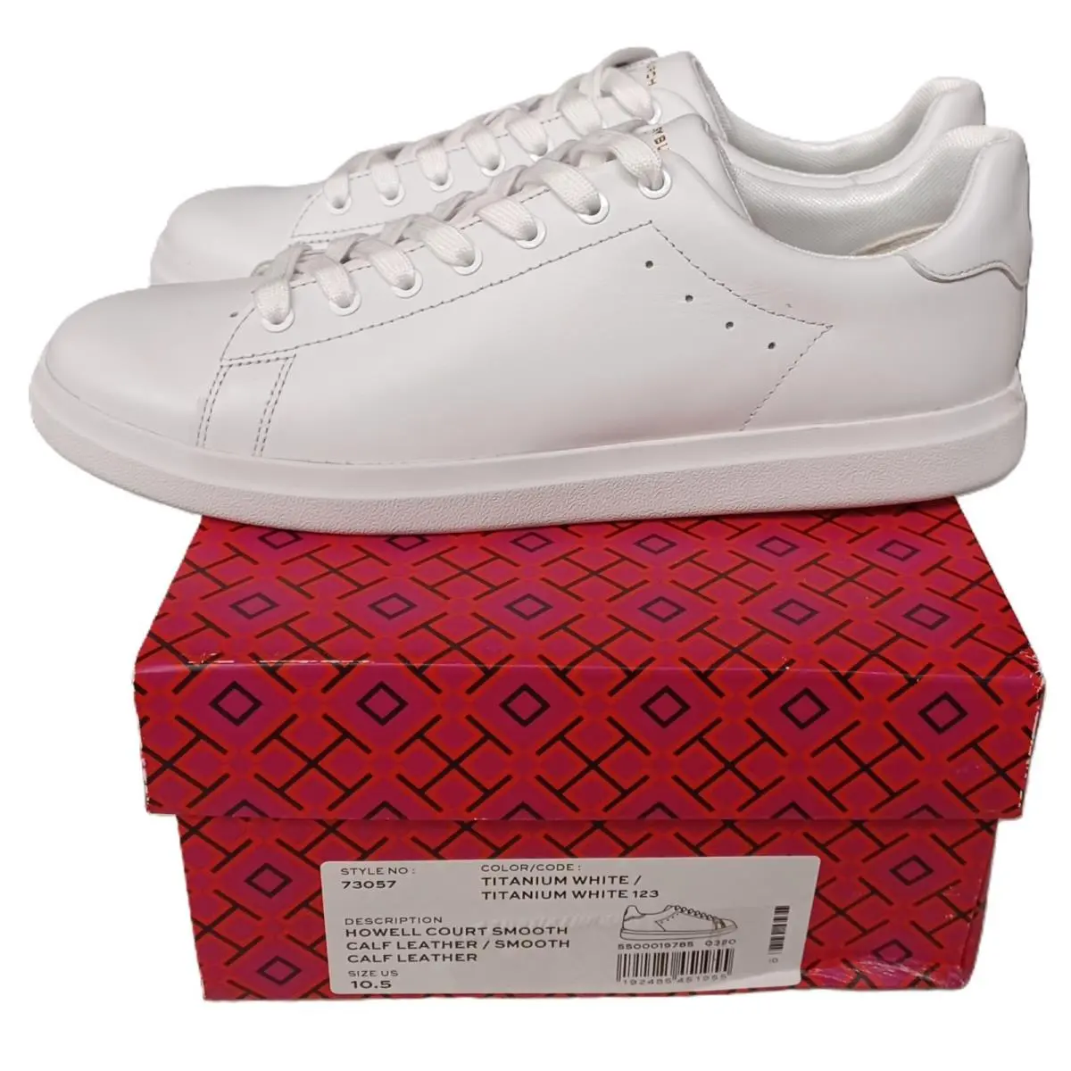 Tory Burch shoes - Tory Burch Howell Court - Howell Court - White (UPC: 192485451955) 2