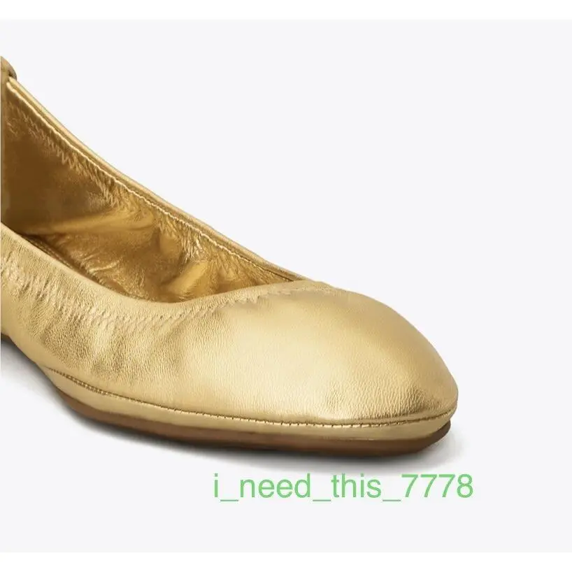Tory Burch shoes - Tory Burch Eddie - Eddie - Gold, Manufacturer: Gold (UPC: 192485442281) 0