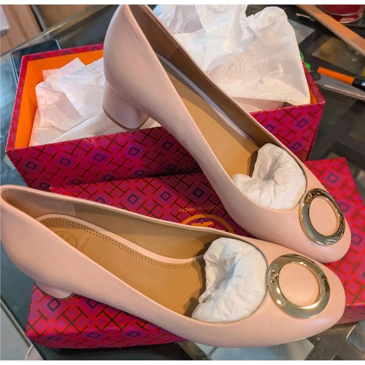 Tory Burch shoes - Caterina Pump - Caterina Pump - Sea Shell Nude 0