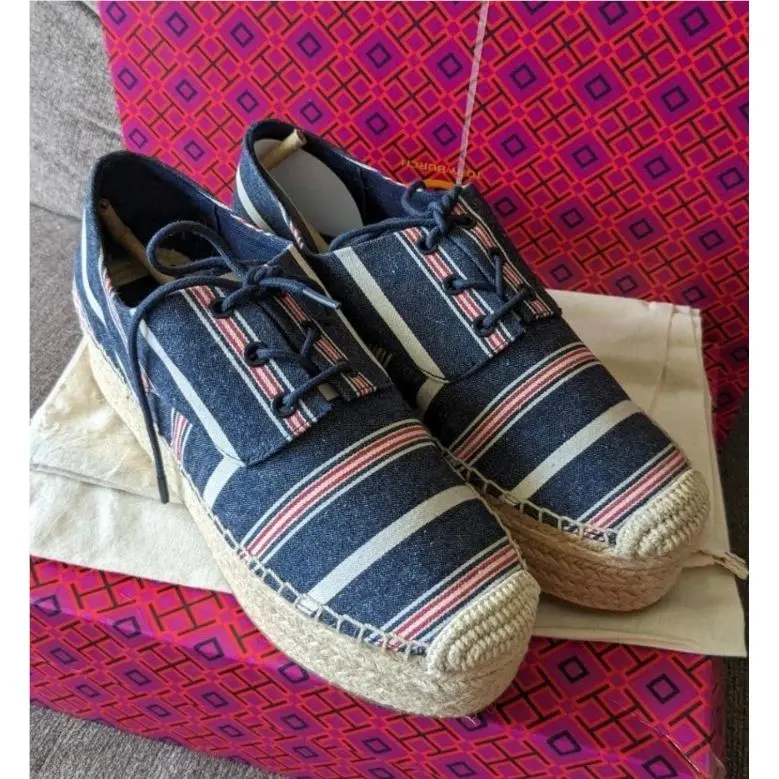 Tory Burch shoes - Tory Burch Florence 40mm Platform Espadrille - Multicolor (UPC: 192485129793) 1