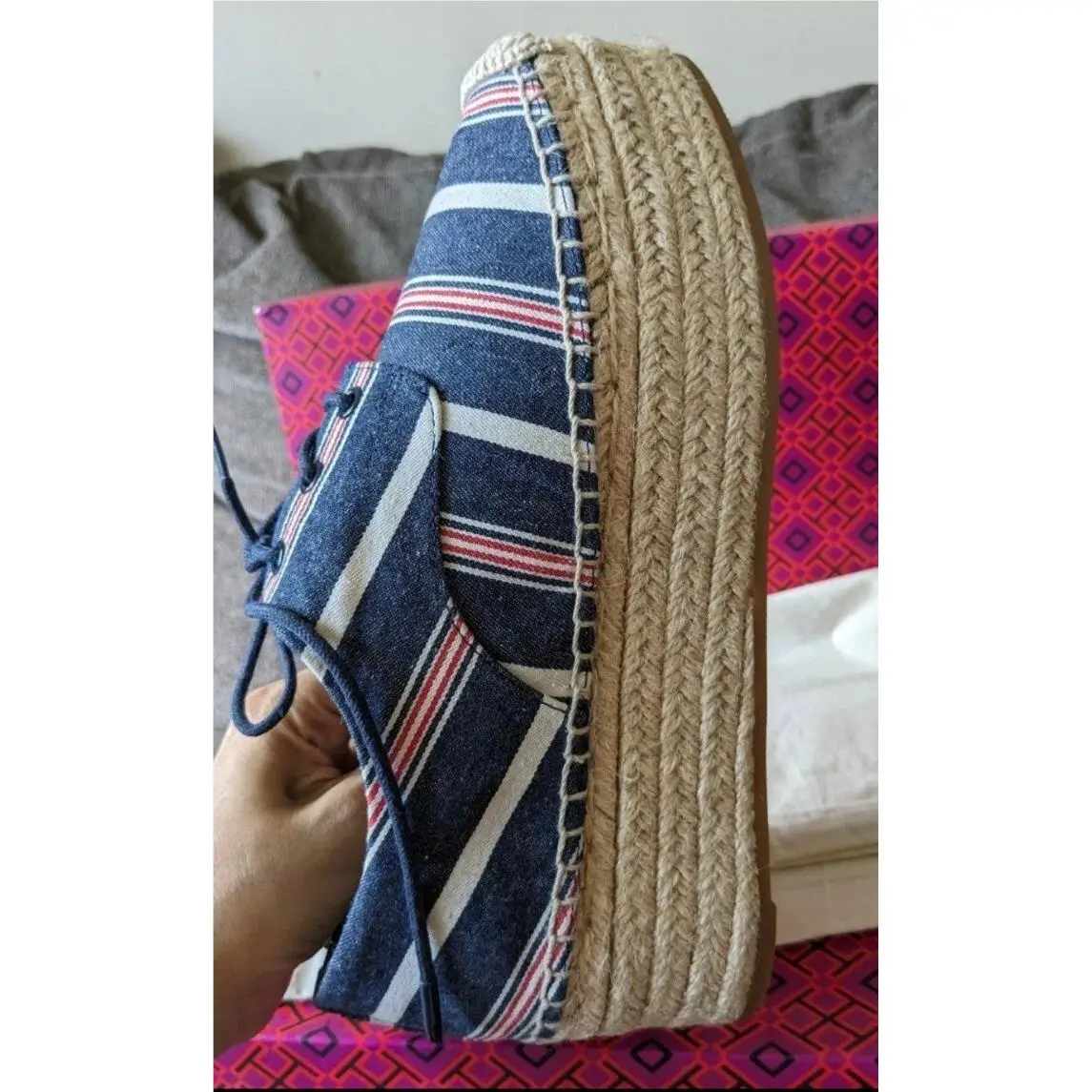 Tory Burch shoes - Tory Burch Florence 40mm Platform Espadrille - Multicolor (UPC: 192485129793) 5