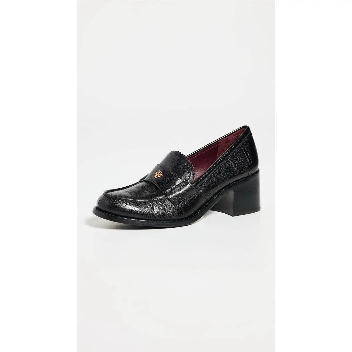 Tory Burch shoes - Double T Logo Loafer Pump - Black 3