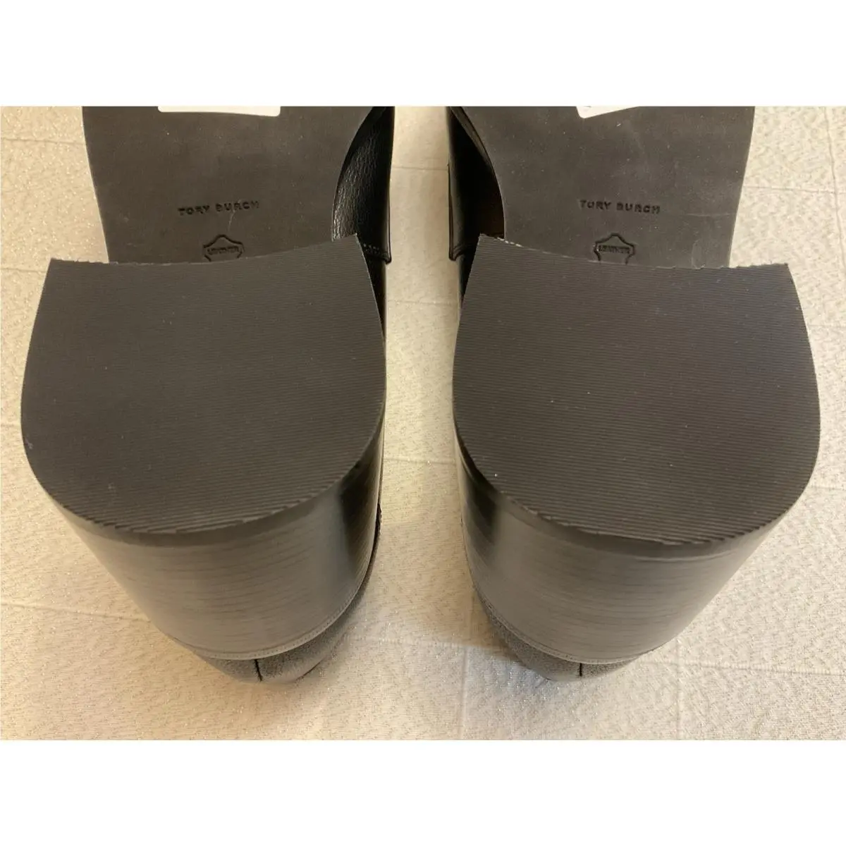 Tory Burch shoes - Double T Logo Loafer Pump - Black 11