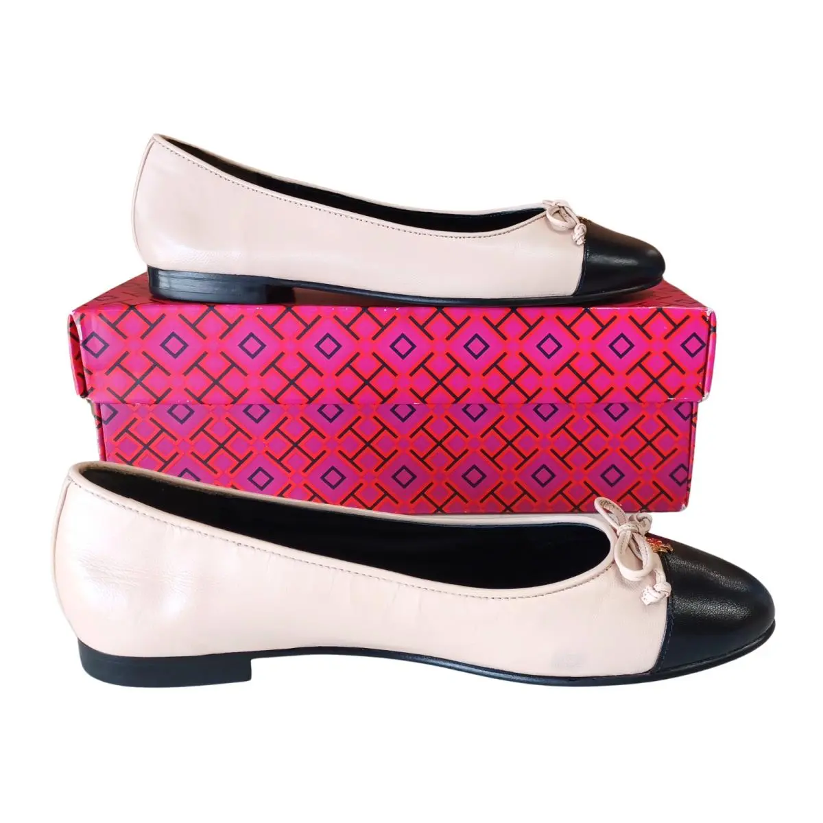 Tory Burch shoes - 154513-200 - 154513-200 - Beige/Black (UPC: 196133870372) 0