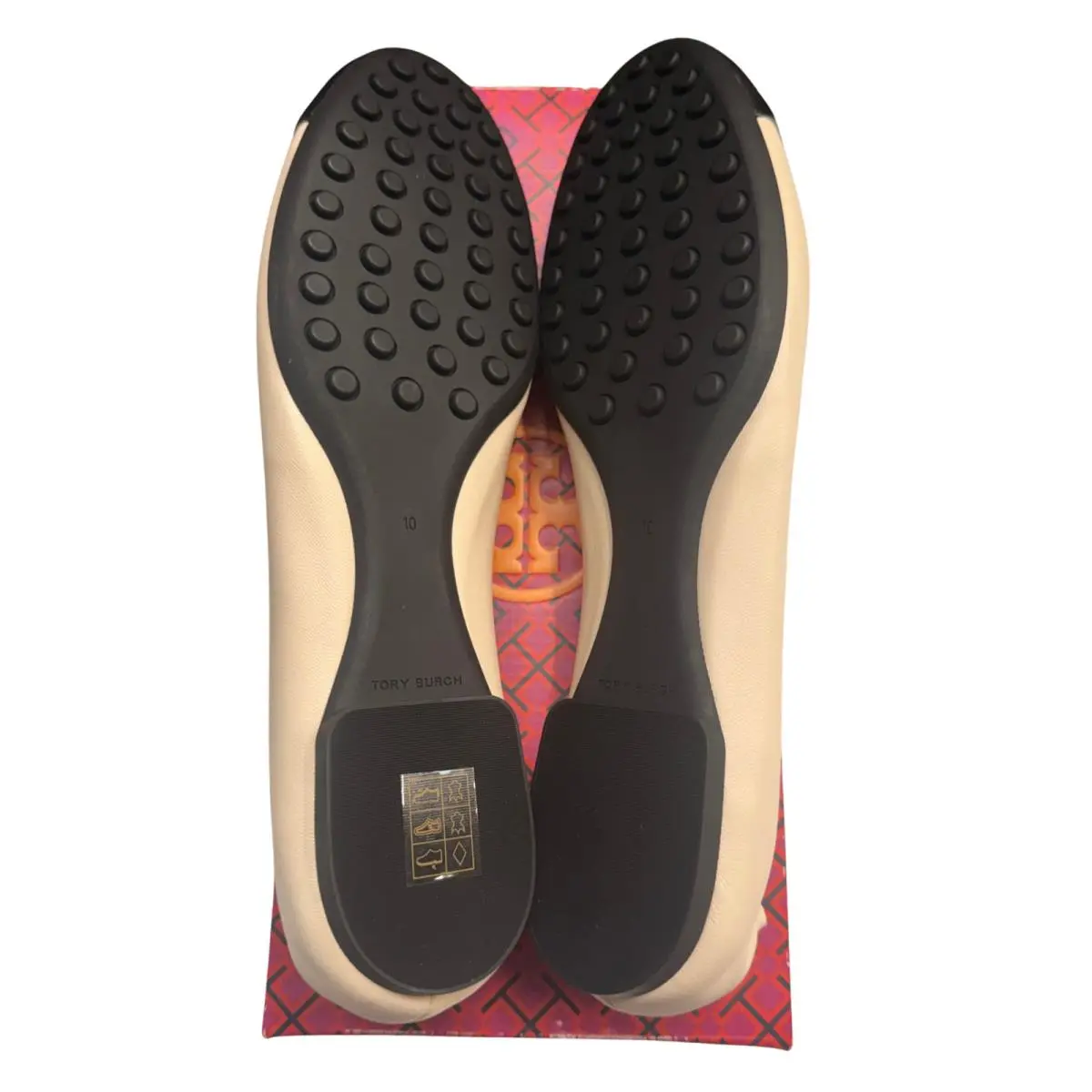 Tory Burch shoes - Tory Burch Claire - Claire - 148336-001 - New Cream/Black/Gold (UPC: 196133673119) 3