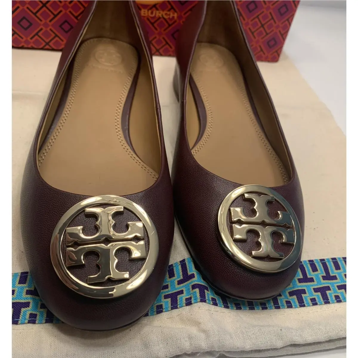 Tory Burch shoes - Tory Burch Logo - Logo - Malbec 2