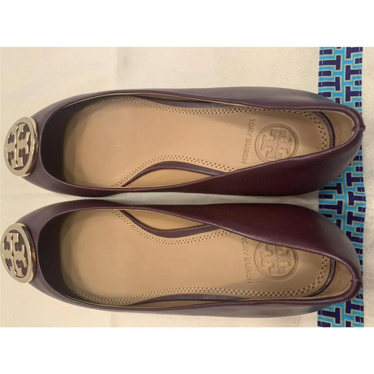 Tory Burch shoes - Tory Burch Logo - Logo - Malbec 3