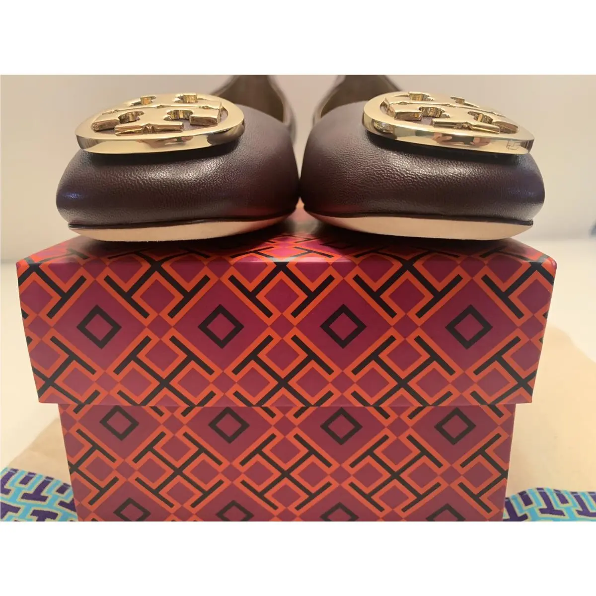 Tory Burch shoes - Tory Burch Logo - Logo - Malbec 5