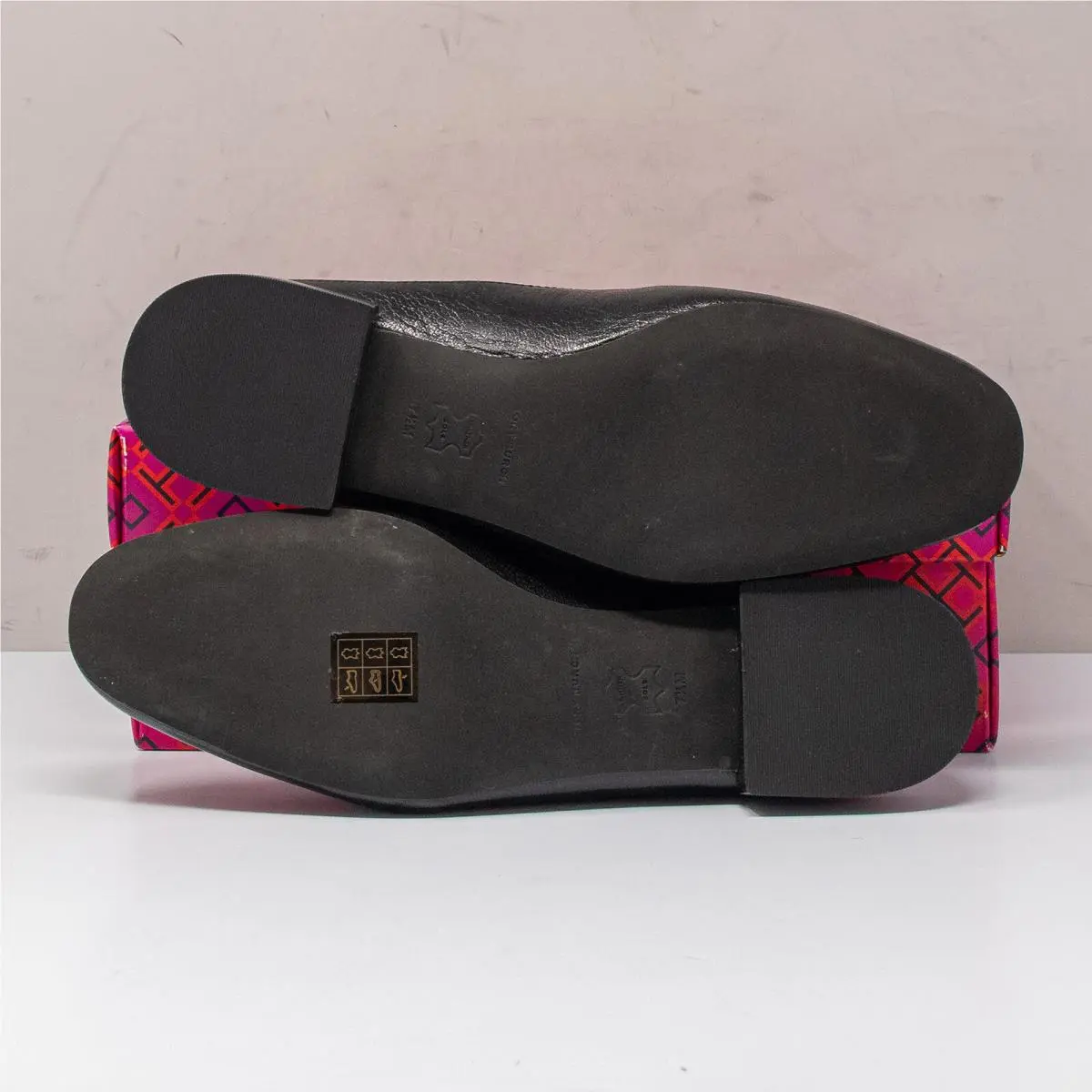 Tory Burch shoes - Jessa Pointed Toe Horse Head Buckle - Black (UPC: 196133952177) 2