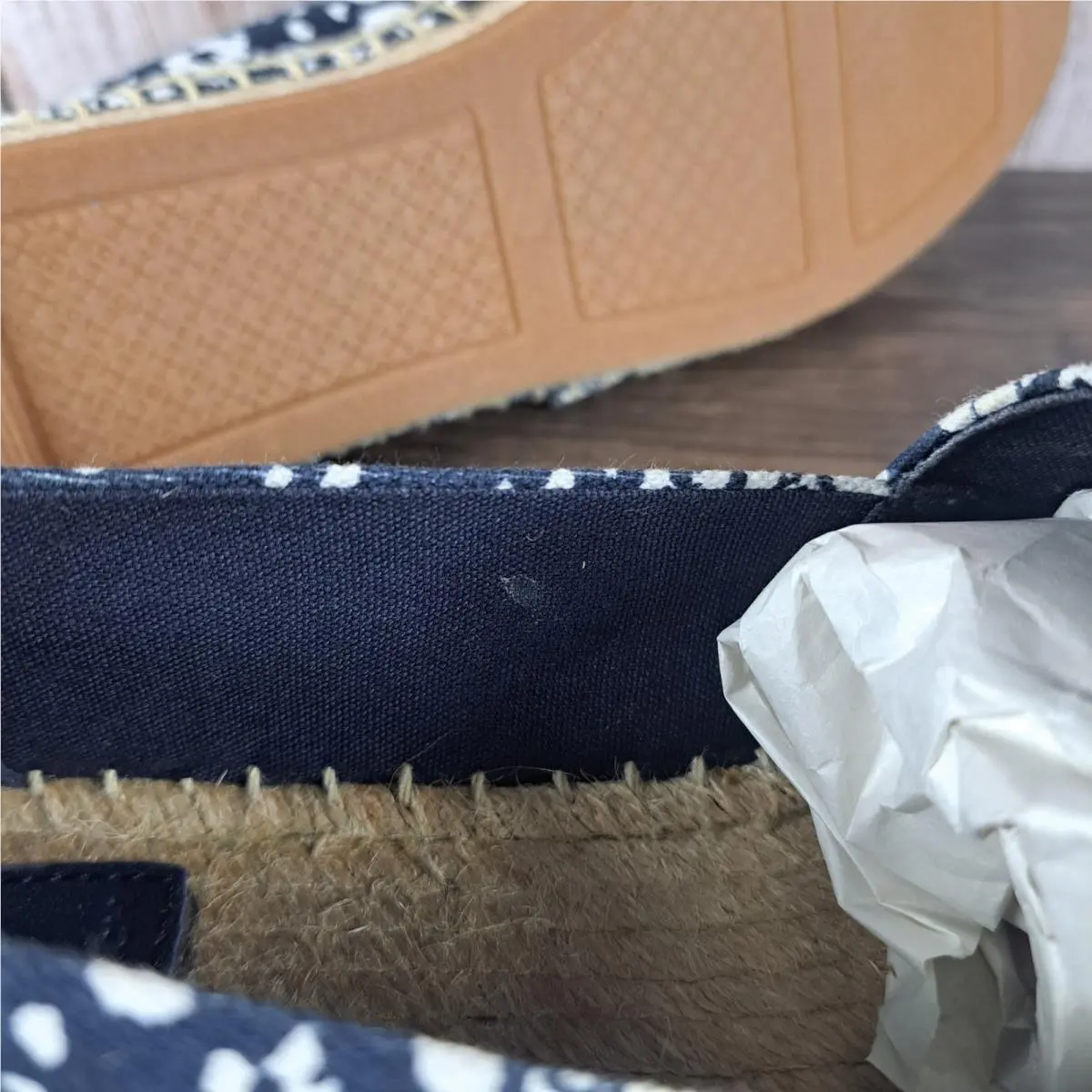 Tory Burch shoes - Tory Burch Risa Espadrille - Risa Espadrille - 41324 - Navy New Ivory Lovers Floral 8