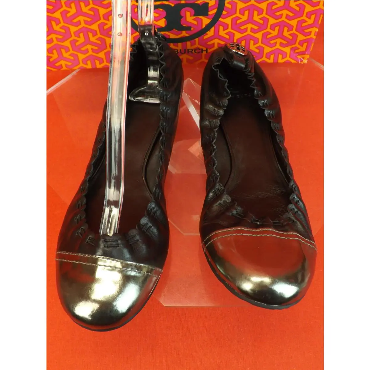 Tory Burch shoes - ABBEY - ABBEY - Black, Manufacturer: BLACK/SILVER (UPC: 886762129506) 8