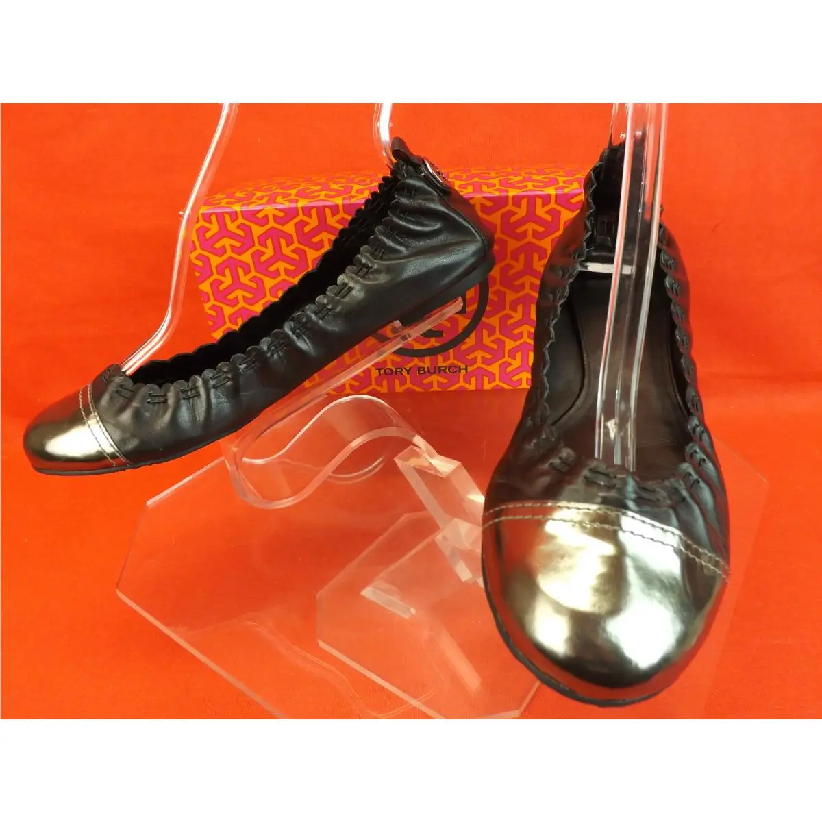 Tory Burch shoes - ABBEY - ABBEY - Black, Manufacturer: BLACK/SILVER (UPC: 886762129506) 9