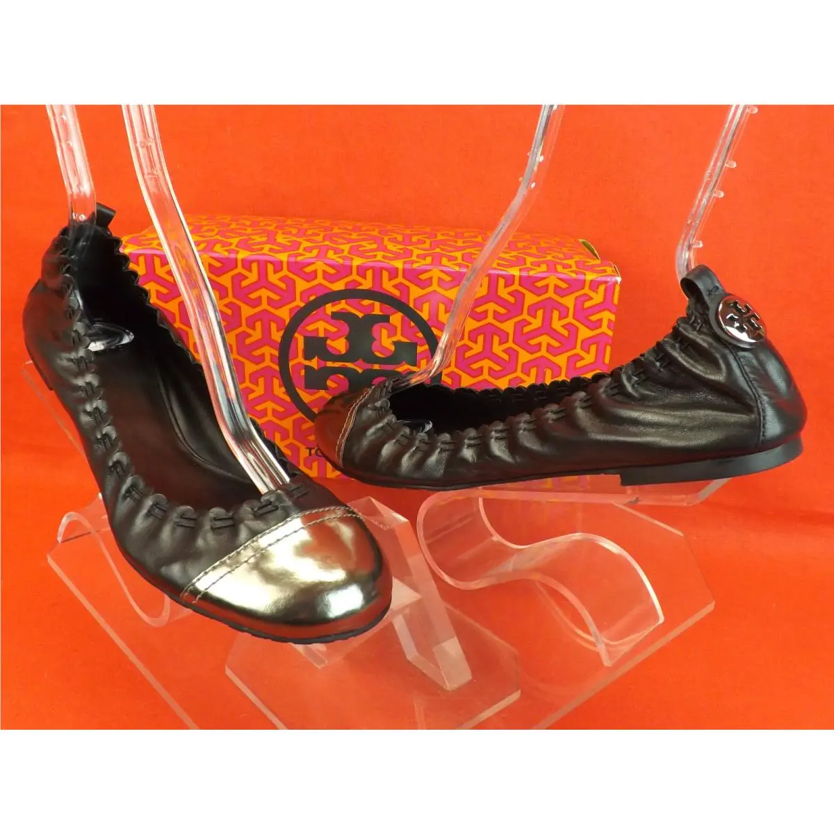 Tory Burch shoes - ABBEY - ABBEY - Black, Manufacturer: BLACK/SILVER (UPC: 886762129506) 3