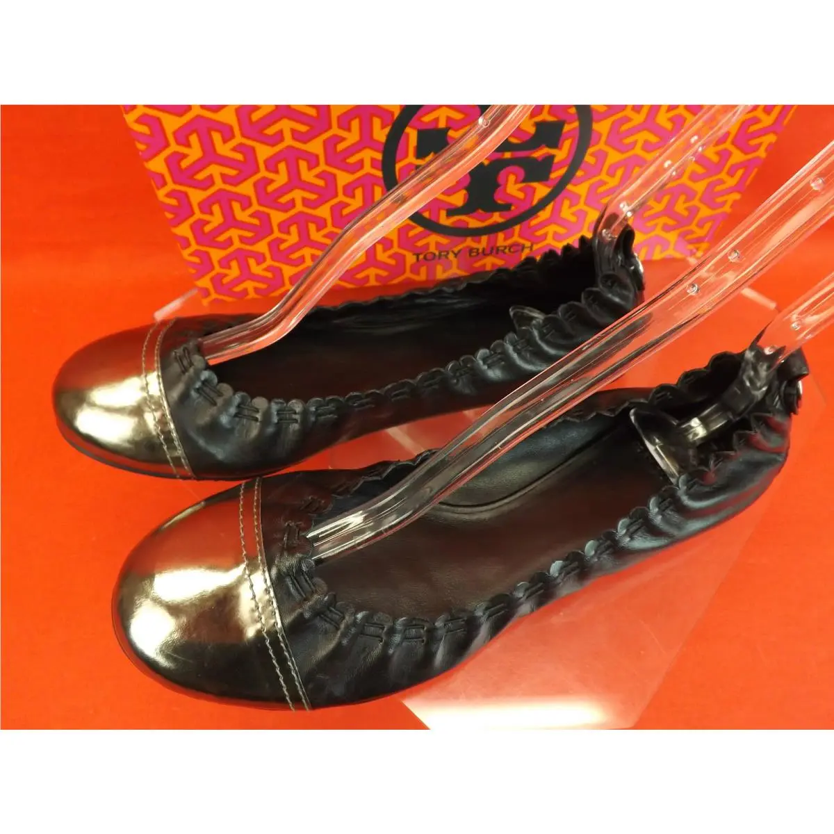 Tory Burch shoes - ABBEY - ABBEY - Black, Manufacturer: BLACK/SILVER (UPC: 886762129506) 5