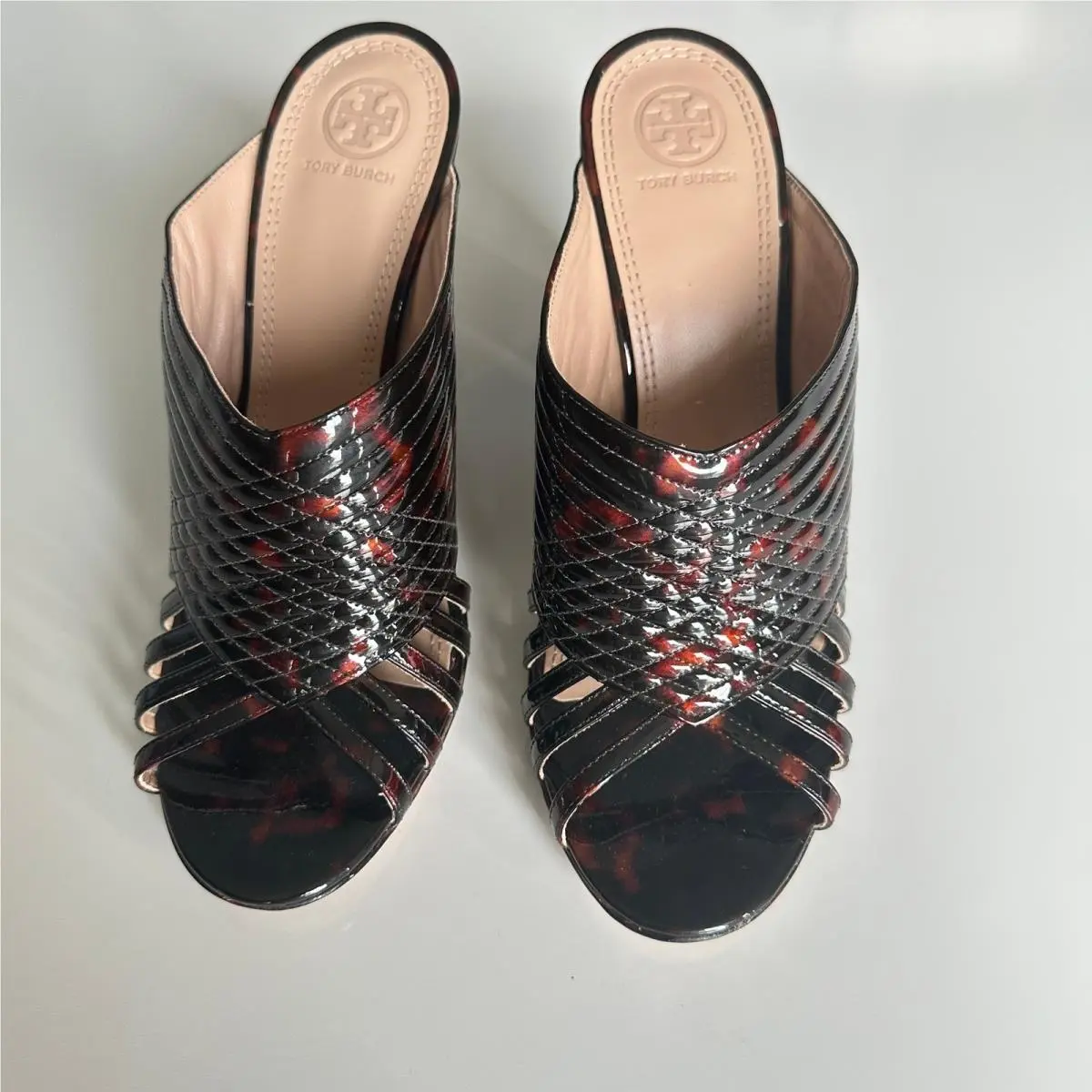 Tory Burch shoes - Tory Burch Heeled Mules - Heeled Mules - Brown 5