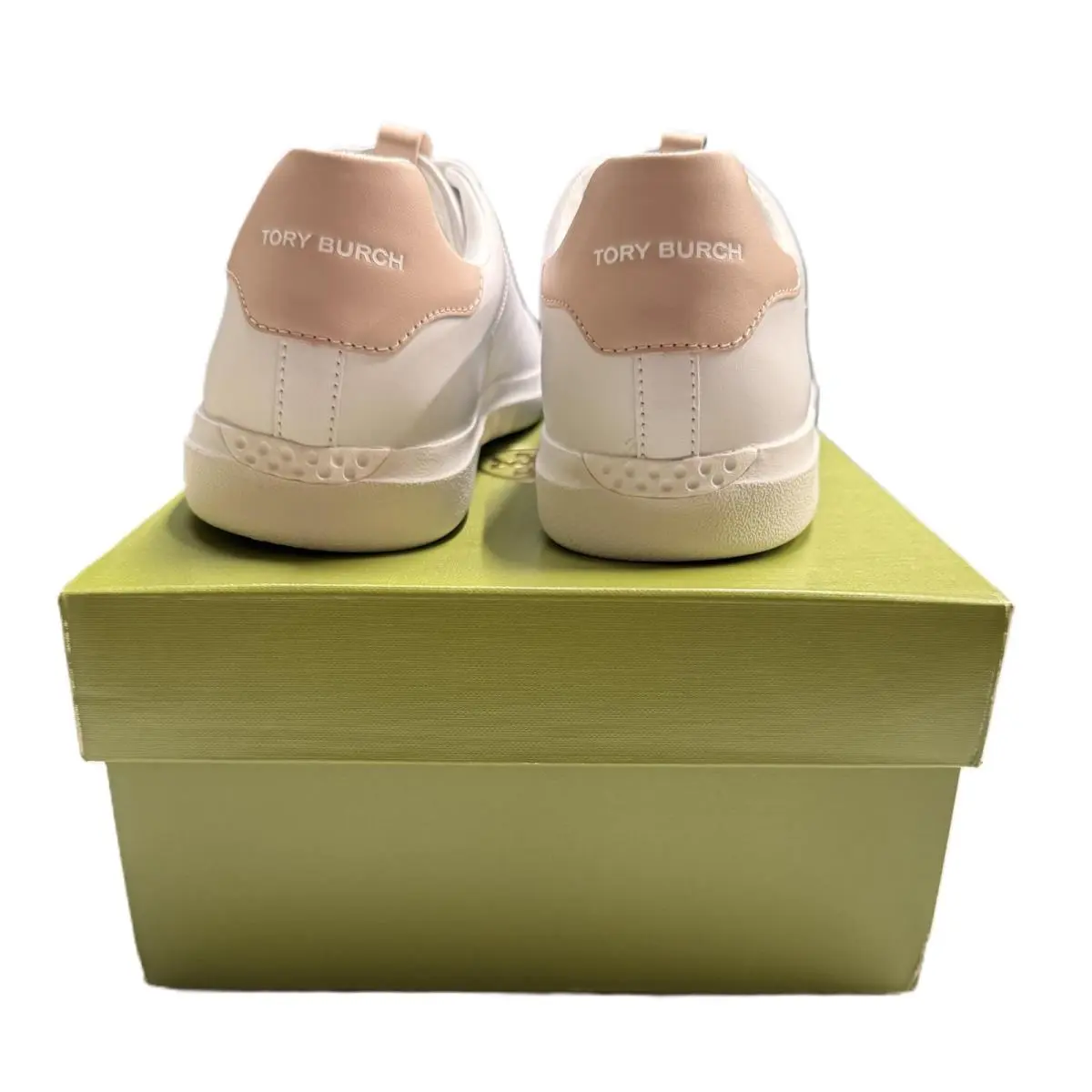 Tory Burch shoes - Tory Burch Double T Howell Court - White (UPC: 196133957394) 1