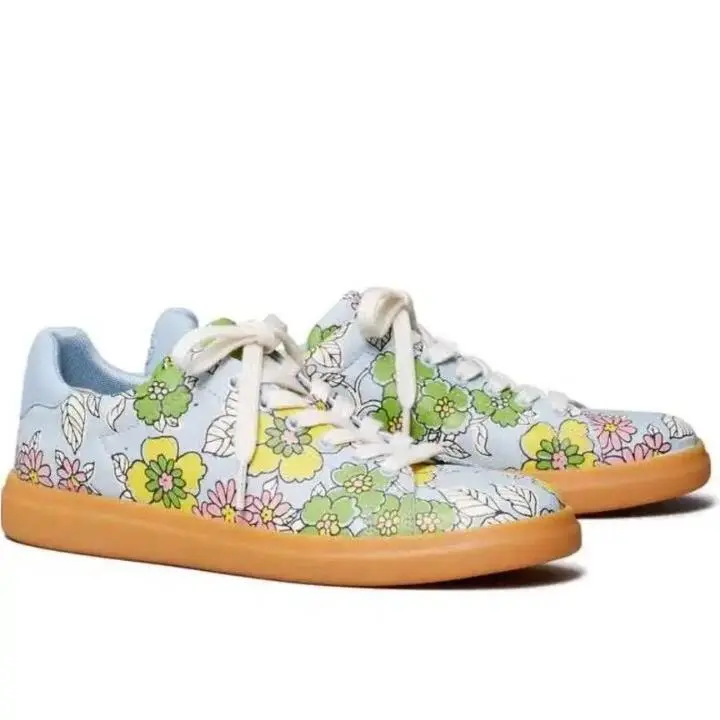 Tory Burch shoes - Tory Burch Howell Sneaker - Howell Sneaker - Style No 76677 - Blue Multi (UPC: 192485695793) 1