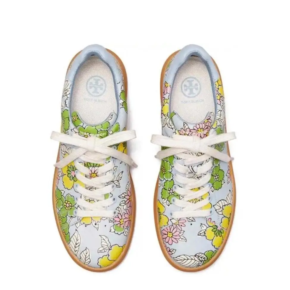 Tory Burch shoes - Tory Burch Howell Sneaker - Howell Sneaker - Style No 76677 - Blue Multi (UPC: 192485695793) 2