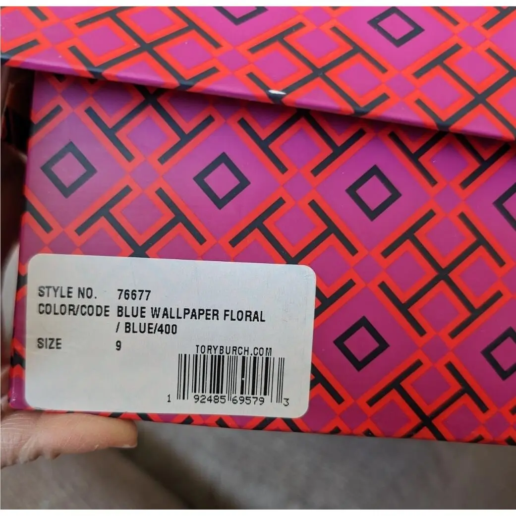 Tory Burch shoes - Tory Burch Howell Sneaker - Howell Sneaker - Style No 76677 - Blue Multi (UPC: 192485695793) 10