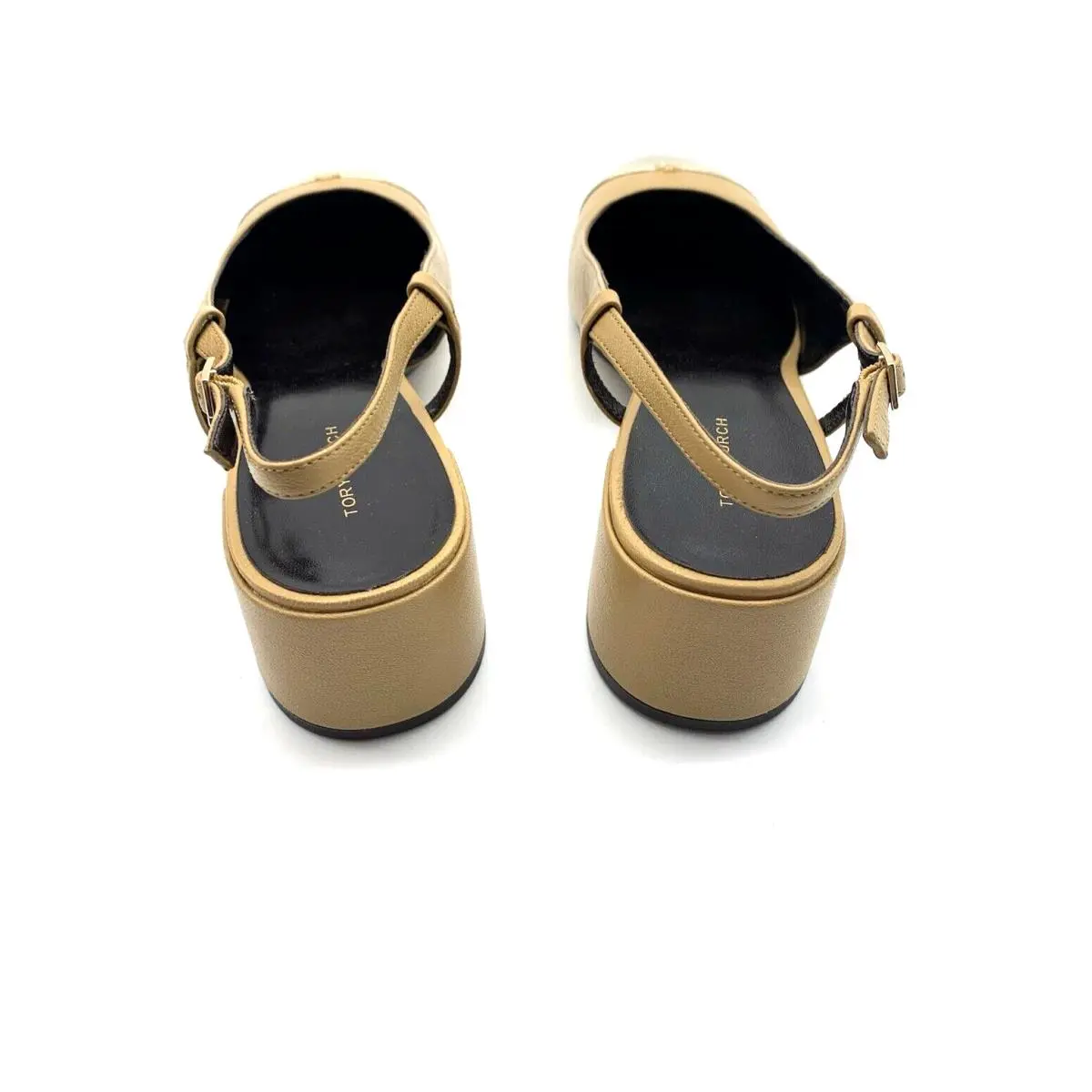 Tory Burch shoes - Cap Toe - Cap Toe - Ginger shortbread spark gold 1