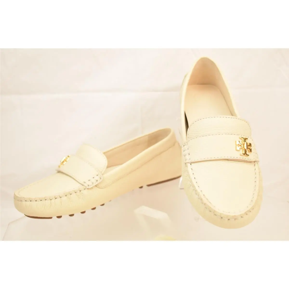 Tory Burch shoes - KIRA DRIVER - KIRA DRIVER - Ivory (UPC: 192485130478) 8