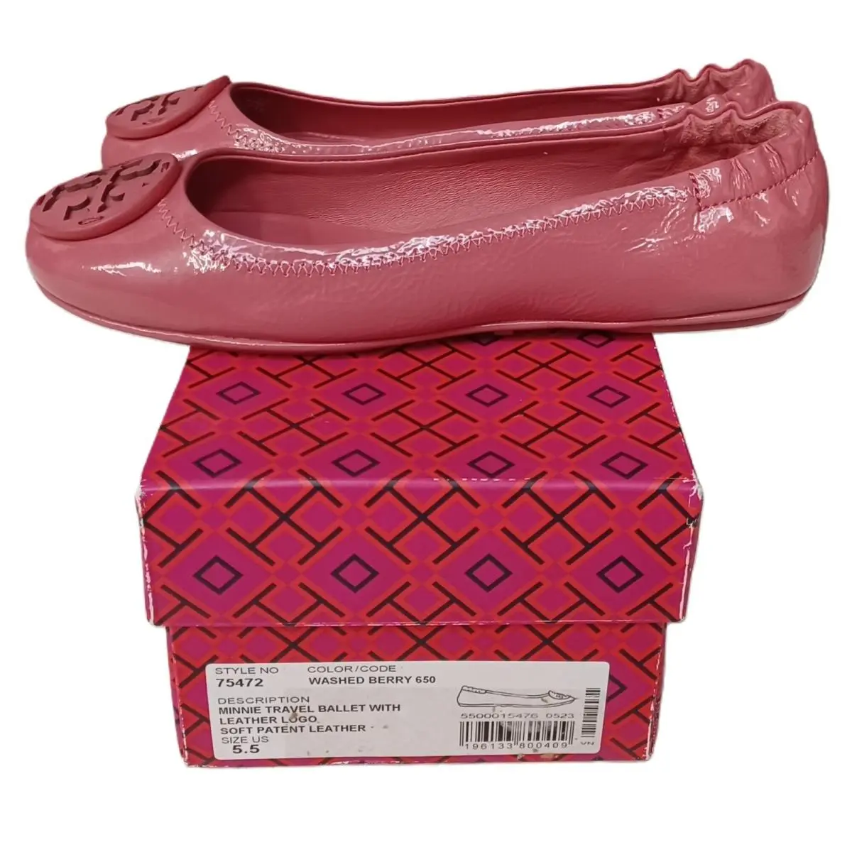 Tory Burch shoes - Tory Burch Minnie - Minnie - Washed Berry (UPC: 196133800409) 2