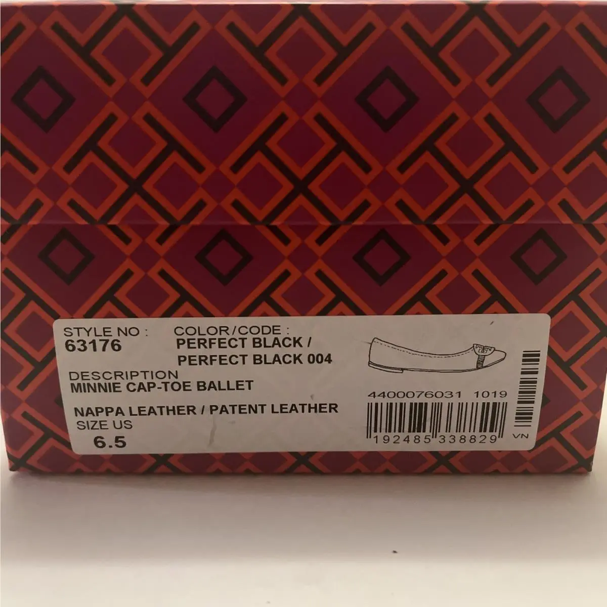 Tory Burch shoes - Mini Cap-Toe Ballet - Mini Ballet - Black, Manufacturer: Light Taupe/Heron Gray (UPC: 0192485338812) 10