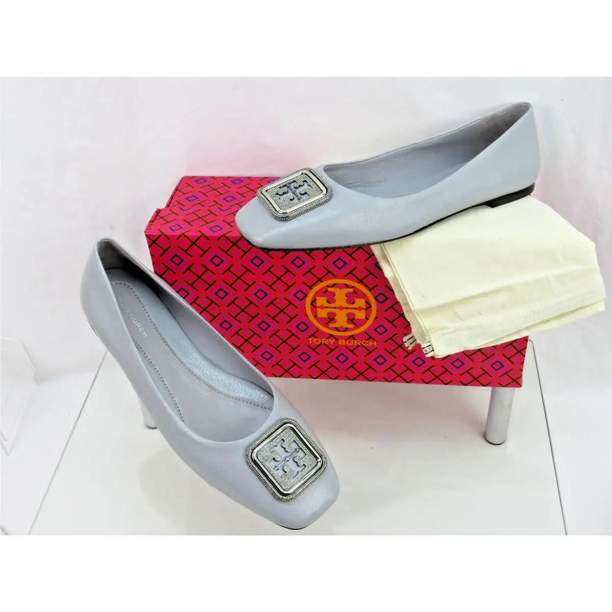 Tory Burch shoes - GEORGIA - GEORGIA - Gray (UPC: 196133873328) 3