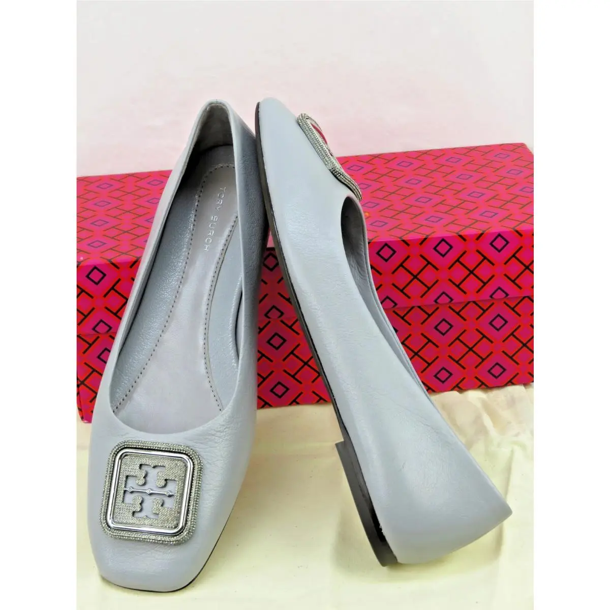 Tory Burch shoes - GEORGIA - GEORGIA - Gray (UPC: 196133873328) 7