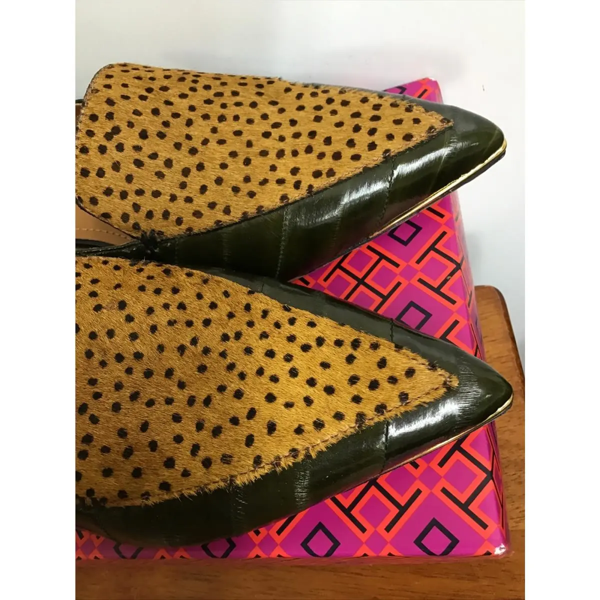 Tory Burch shoes - Tory Burch Lila 20mm Loafer - Equestrian Brown / Olive / Perfect Black (UPC: 0192485611205) 10