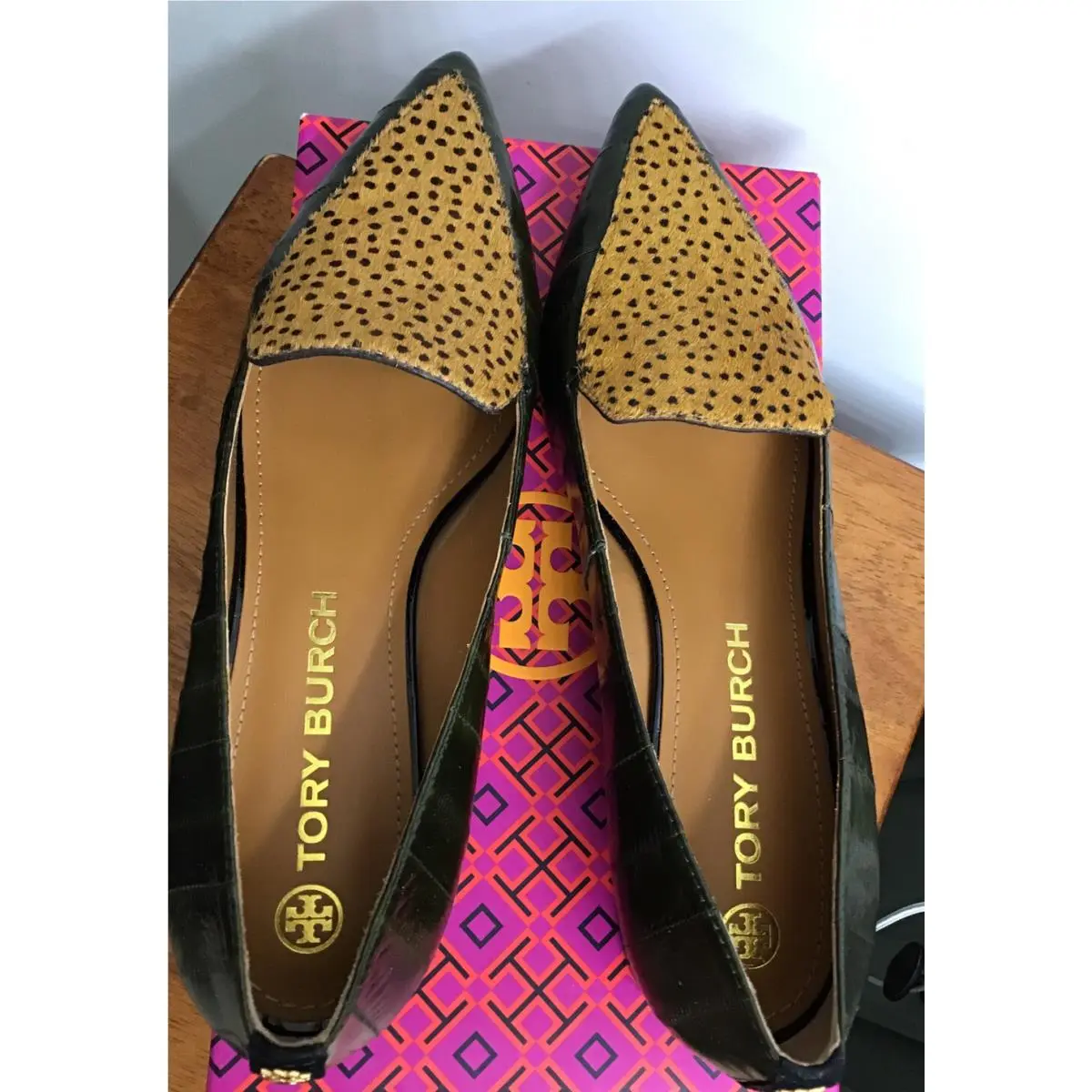 Tory Burch shoes - Tory Burch Lila 20mm Loafer - Equestrian Brown / Olive / Perfect Black (UPC: 0192485611205) 1