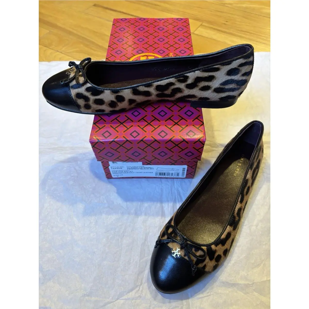 Tory Burch shoes - Tory Burch Cap Toe Ballet - Multicolor (UPC: 197865182375) 3