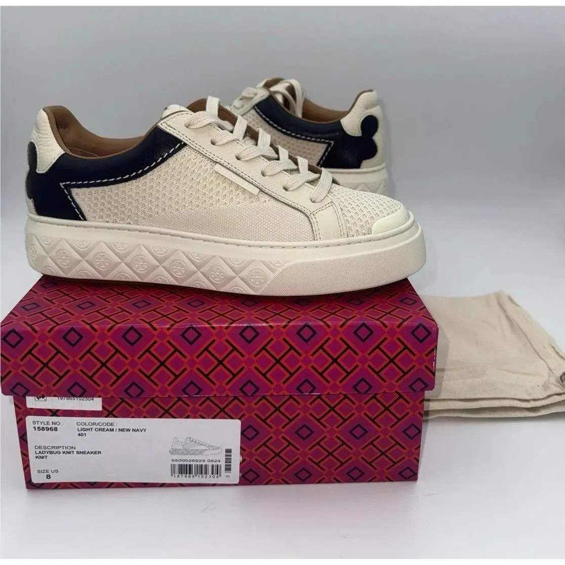 Tory Burch shoes - Ladybug Knit Sneakers - Ladybug Knit Sneakers - White (UPC: 197865102304) 0