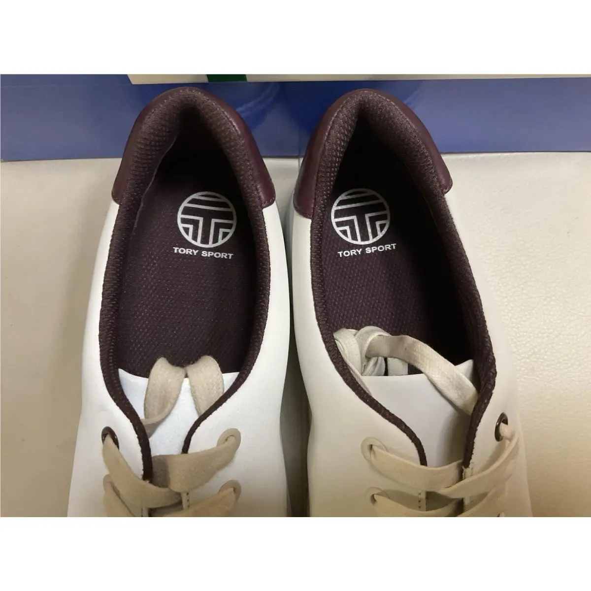 Tory Burch shoes - White/Winetasting 1