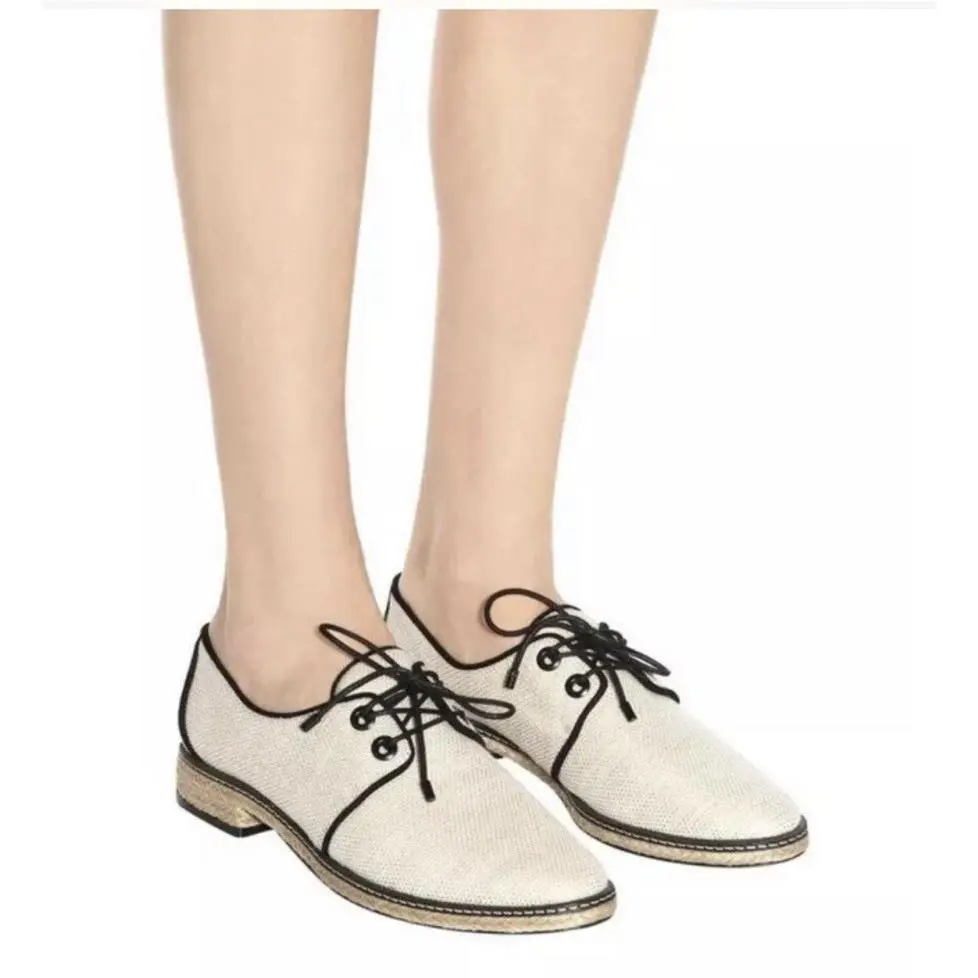 Tory Burch shoes - natural canvas 0