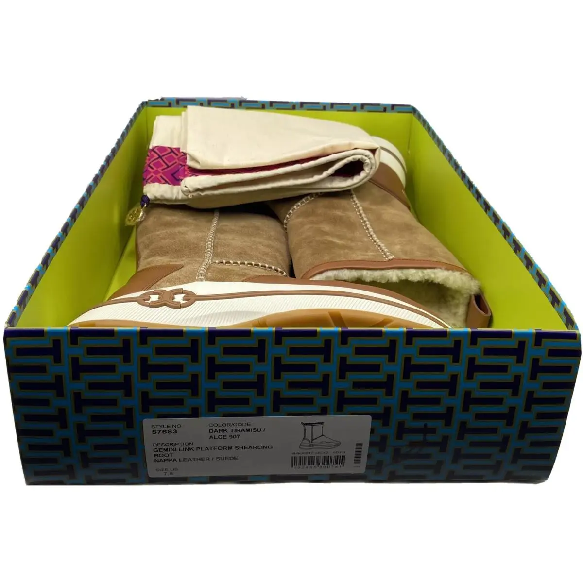 Tory Burch shoes - Gemini Link - Gemini Link - Dark Tiramisu Brown, Manufacturer: Dark Tiramisu / Alce (UPC: 192485300741) 6
