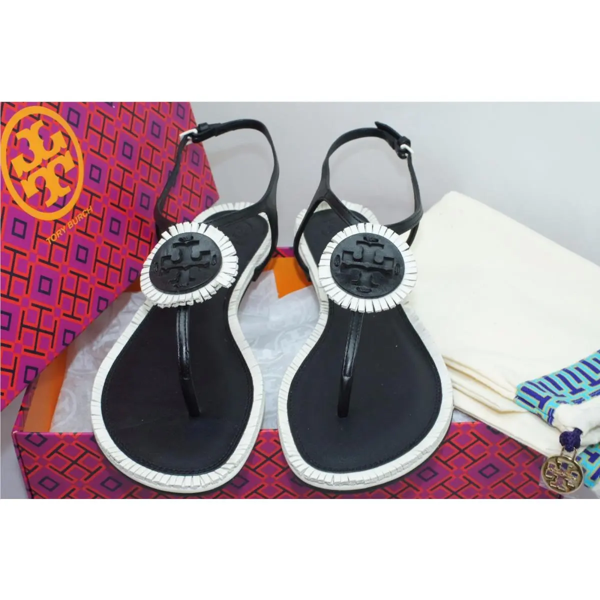 Tory Burch shoes - Thong - Thong - Black (UPC: 190041365517) 2