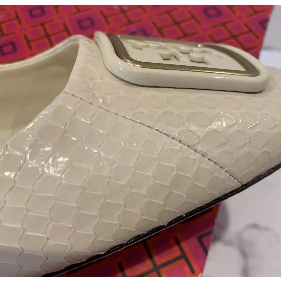 Tory Burch shoes - Tory Burch Georgia Pump - Georgia Pump - Cream (UPC: 0196133506783) 9
