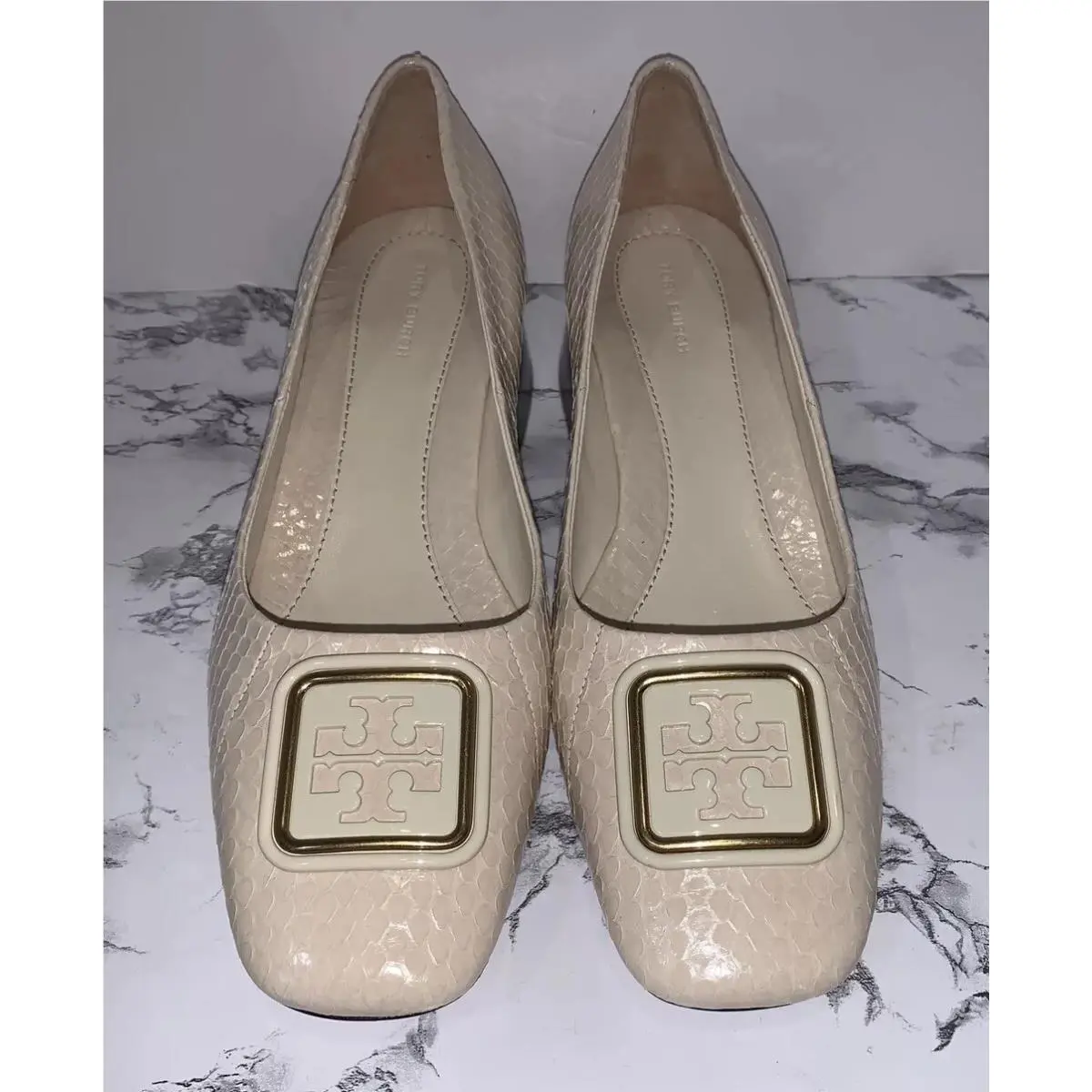 Tory Burch shoes - Tory Burch Georgia Pump - Georgia Pump - Cream (UPC: 0196133506783) 3