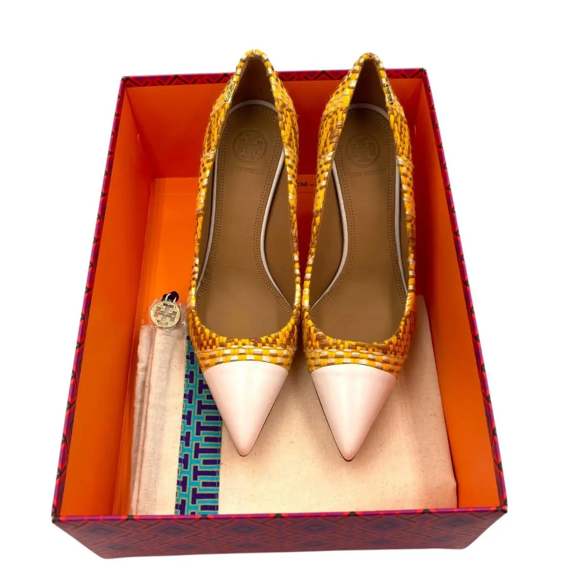 Tory Burch shoes - Penelope - Penelope - Yellow, White, Natural 11