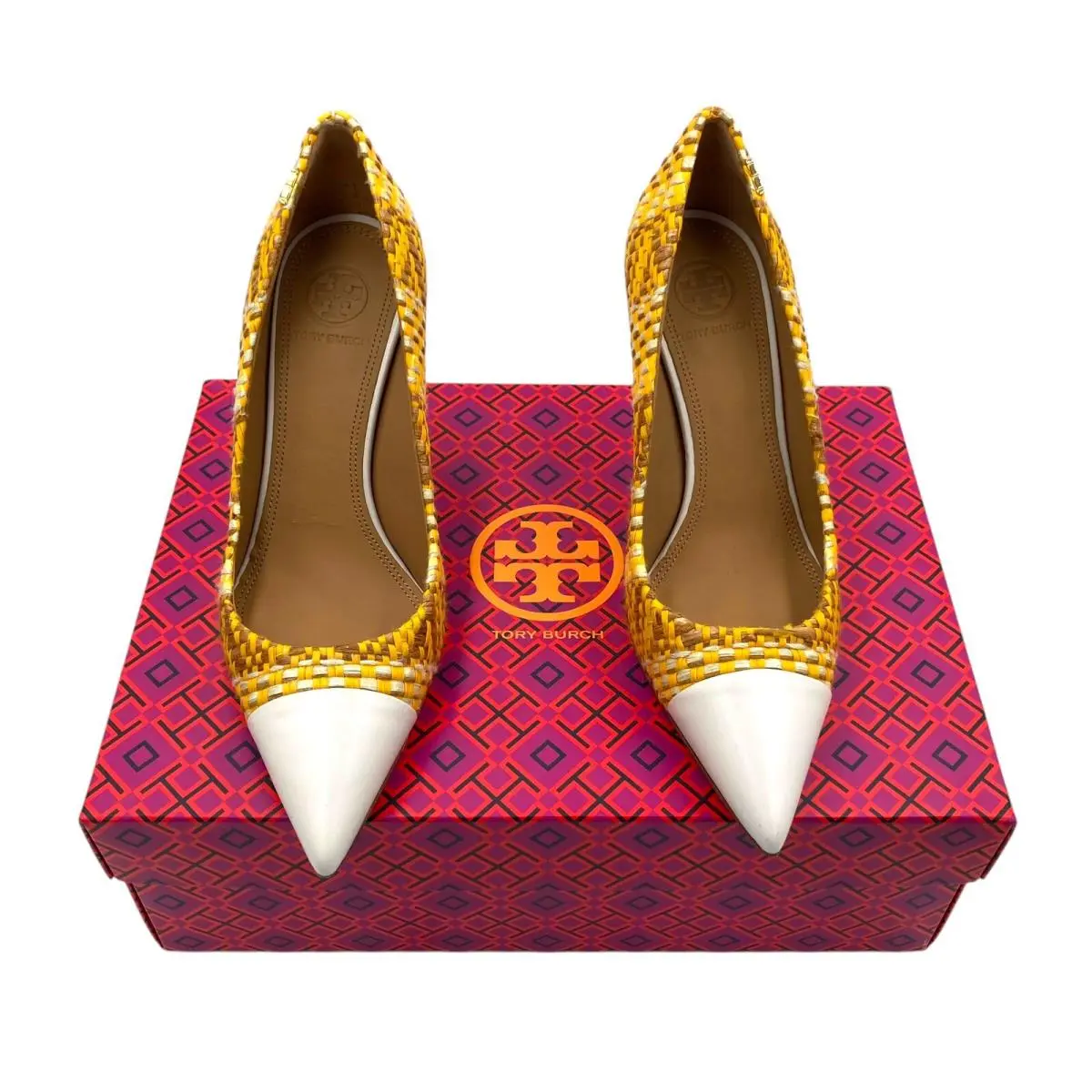 Tory Burch shoes - Penelope - Penelope - Yellow, White, Natural 13