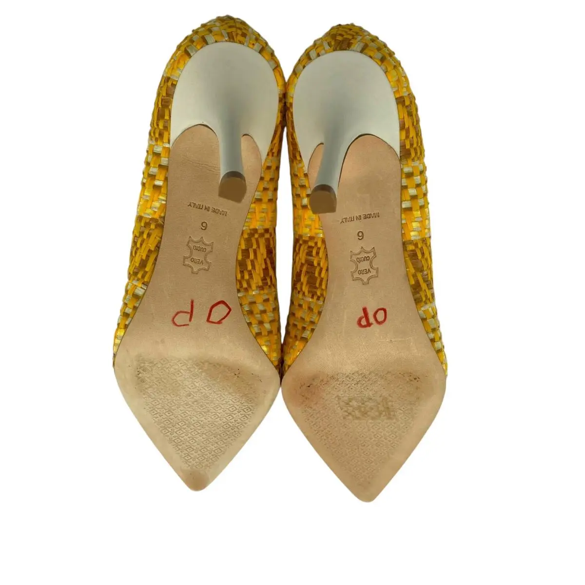 Tory Burch shoes - Penelope - Penelope - Yellow, White, Natural 4