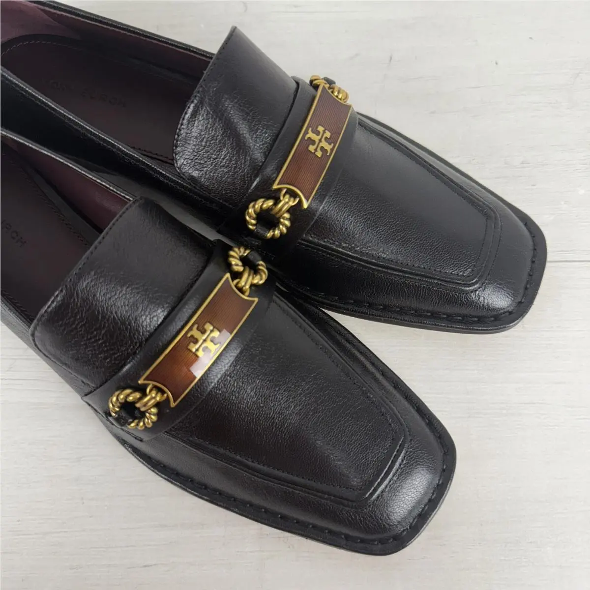 Tory Burch shoes - Tory Burch Perrine Loafers - Perrine Loafers - Black 7