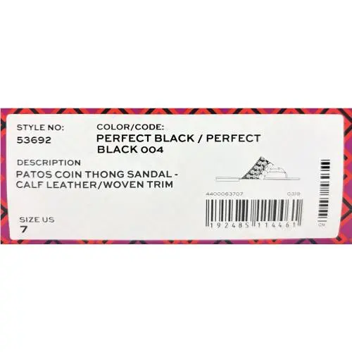 Tory Burch shoes - Tory Burch Patos - Patos - Black (UPC: 192485114461) 12