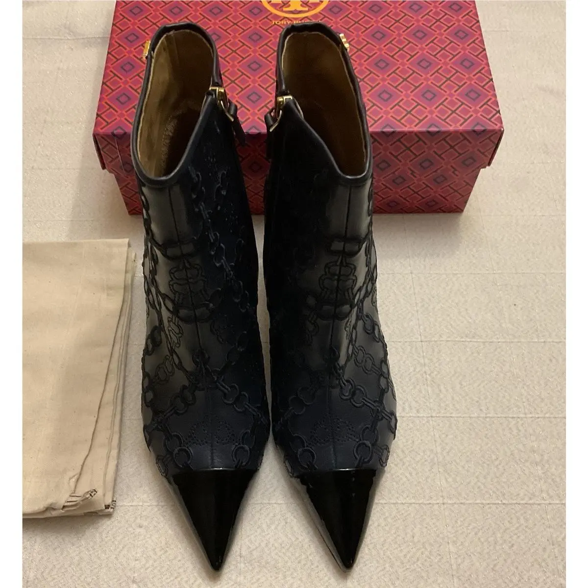 Tory Burch shoes - Tory Burch Penelope - Penelope - Navy Blue/Black 4